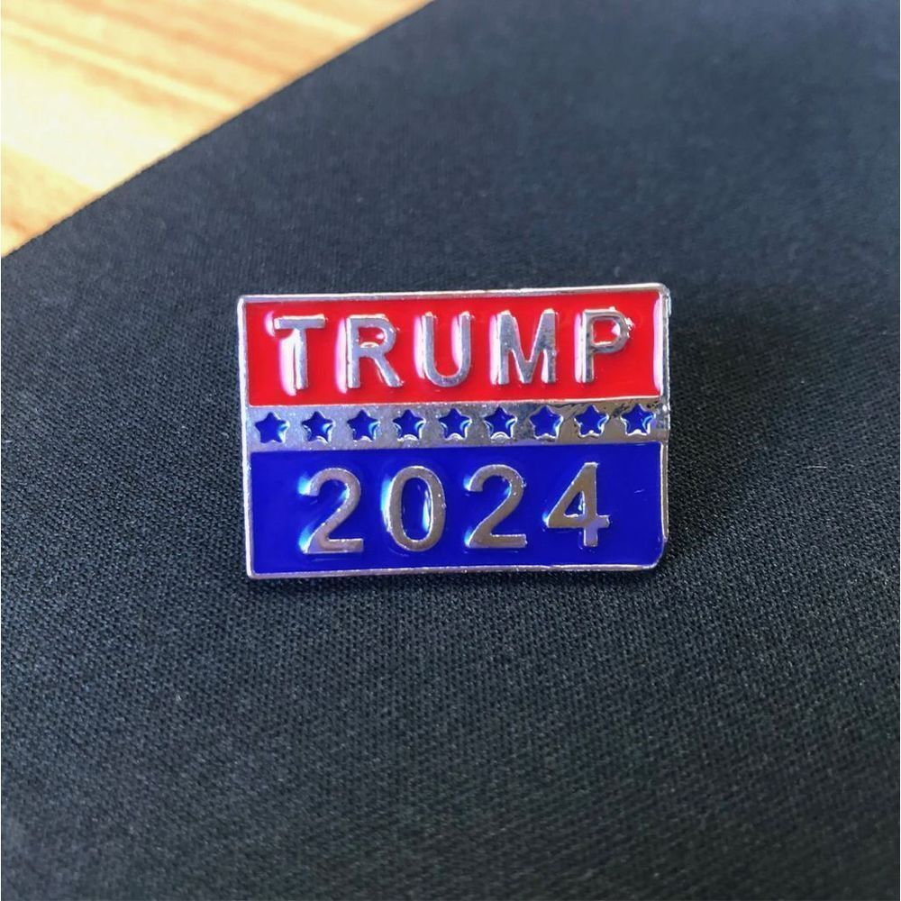 TRUMP 2024 LAPEL PIN Collector’s Item President Donald Trump Campaign Pin NEW